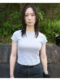巻かないレイヤースタイル