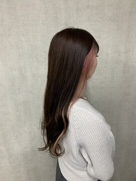 トリコ(ToricO) インナーカラー　モーヴピンク　アッシュブロンド　オリーブ