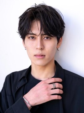 ハバナ 渋谷(HAVANA) センターパート/メンズヘア/ツーブロック/ニュアンスパーマ