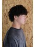 【2・3回目来店の方限定】メンズカット+ウェーブパーマ ¥14300
