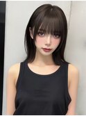 韓国ハッシュカット 暗髪 SAYAKA