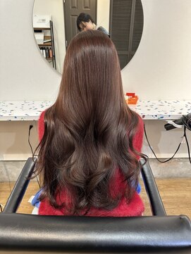 ラック(LUCK) 船橋/イルミナカラー/学割U24/ハッシュカット/フルバング/韓国