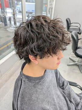 オムデュー(HOMME DEUX) ルーズシャドウパーマ