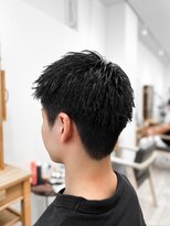 セイドット フクオカ(Say.FUKUOKA) 【メンズ★大名】黒髪ナチュラル刈り上げスパイキーショート