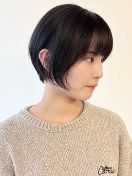 モリオフロムロンドン 松戸店(Morio from London) 【morio松戸 石山】大人かわいい丸みショートボブ20代30代40代