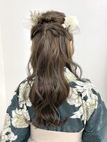 シー 仙台(shii..)&nbsp;《shii../内城》#卒業式ヘア #ハーフアップアレンジ