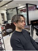 サーフカール　ハイライトパーマ　波巻きパーマ　海老名パーマ