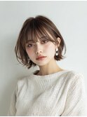大人ボブ 20代30代40代ヘア 小顔 大阪ボブ 茨木