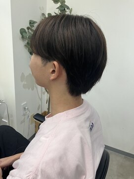クレル 幕張(CLEL) 【刈り上げない】襟足短めセンターパート