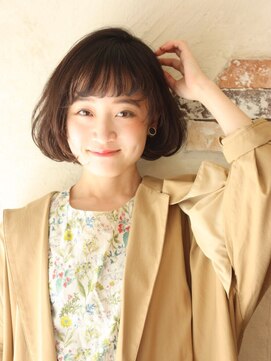 ソース 枚方(SOURCE) 【Source】オン眉ボブ