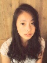 ヘアーミューズ リベロ(hair muse Livero) 【Livero】ゆるふわロング×黒髪 3