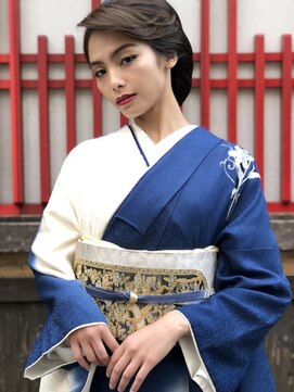 ゲッカビジン(GEKKABIJIN) レンタル訪問着AS-82 50000円《東京着物レンタル六本木月下美人