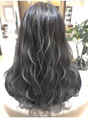 ハイライト×グレージュ