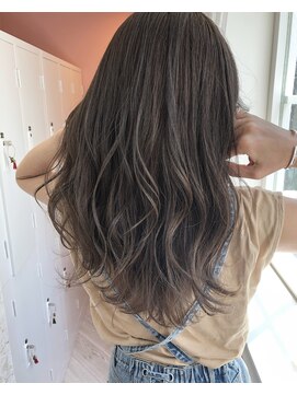 フィガロ ウメダ(FIGARO UMEDA) 【FIGARO　umeda】シークレットハイライトカーキベージュ