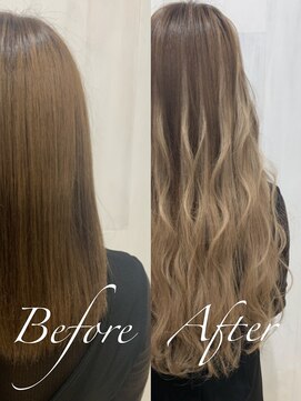 オーロ 西大寺店(ORO) 【シールエクステ】Before→After