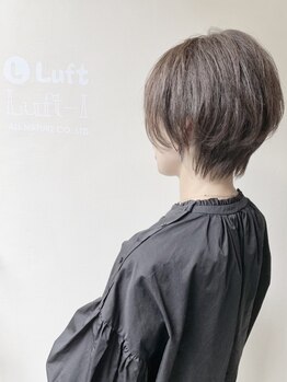 ルフト(Luft)の写真/【360度どこから見ても美しいショートスタイル】髪質や骨格、バランスを見極め美しいシルエットを生み出す