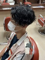 グルーマーズトウキョウ(GROOMER/S TOKYO)&nbsp;【GROOMER/S 佐藤】 波巻きスパイラルパーマ スタイル