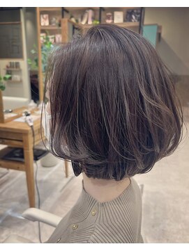 イチゴ 本郷通り店(ICH GO) ブリーチなしで透明感◎モノグレージュ