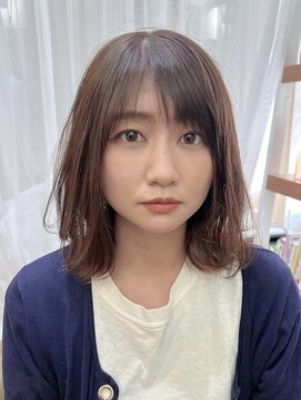 ヘアカフェ コトノハ(hair cafe Kotonoha) 【コトノハ】20代30代40代大人可愛い丸みウルフレイヤーボブ3