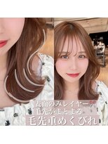 アンクレア アオヤマ(ancrea Aoyama) 大人かわいいくびれヘアシースルーバング　20代30代40代50代