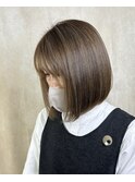 髪質改善/グレージュ/透明感カラー/ナチュラル/艶髪