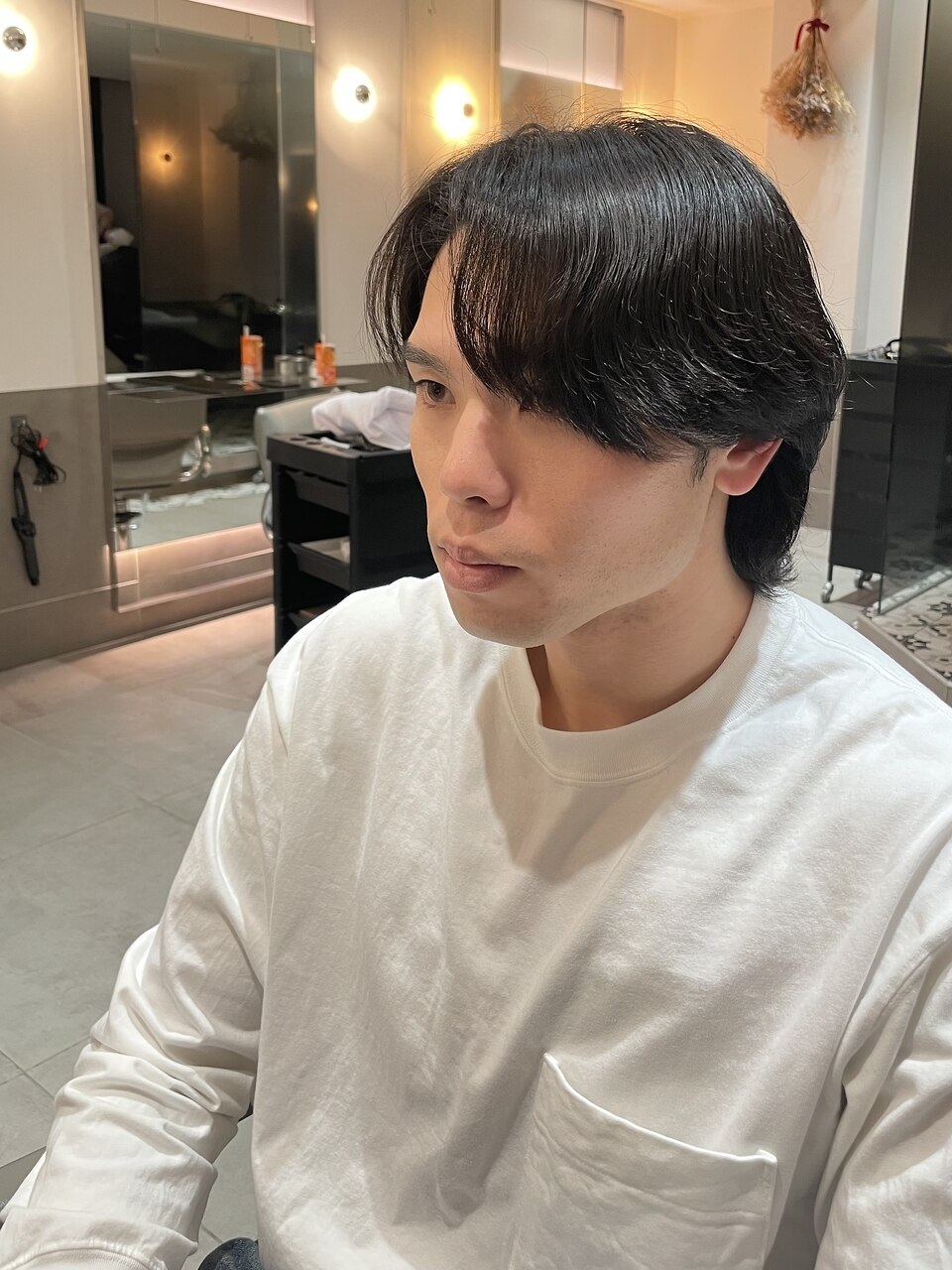 お客様style】韓国風ウルフシャドウパーマ/ウルフカット：L180029779