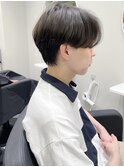 毛流れセンターパート