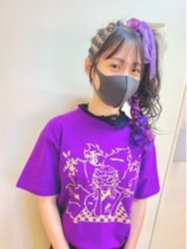 ディア(.eer) 体育祭やお祭りに☆！ // 盛り髪セット