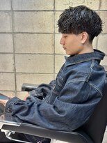 フランクスバーバー アンド ビアークラブ(FRANK'S BARBER and BEER CLUB)&nbsp;ナチュラルくせ毛風スパイラルメンズパーマ