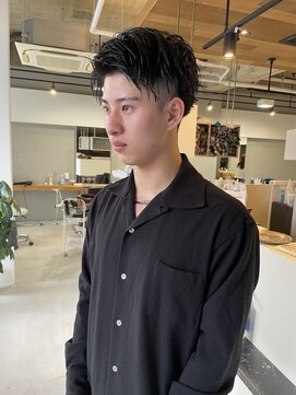 ライリー(riley) メンズツーブロックショート