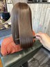【再来】cut＋ネオメテオストレート＋メテオカラー＋高濃度Tr　￥33000