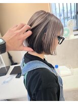 アスラン(ASLAN)&nbsp;【aslan】ボブ/ミニボブ/アンブレラカラー/ミルクティカラー