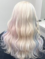 ベレーザ 渋谷(BELEZA)&nbsp;10221ホワイトアッシュシルバーウルフレイヤーロングストレート