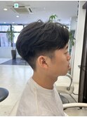 毛流れパーマ/ショート/刈り上げ