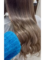 スタイル 横浜(STYLE)&nbsp;ピンクシルバー系/ベージュグラデーション長さだし/エクステ