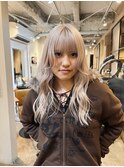 【LUAU records Osaka/arisa】ホワイトブロンド