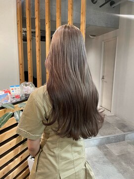 アイリー 名古屋(A/LEE) グラデーションカラー／ミルクティー／ブラウン／ブリーチカラー