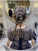 ツインお呼ばれアレンジ