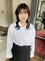 ヘアーアイスカルテット(HAIR ICI QUARTET) 三毛猫カラー姫カットレイヤー大人可愛い20代30代ウルフレイヤー