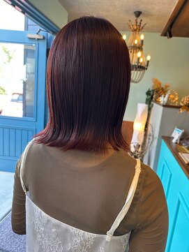ワンヘアーアナザーライフ(ONE hair-another-life) レッドブラウン.