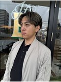 MEN'SHAIRウルフカルマパーマメンズショートイージーパーマ