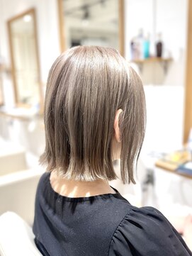アルクバイネオリーブ 荻窪店(arc by neolive) くびれヘア/ハイトーン/ホワイトベージュ/ダブルカラー