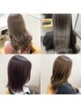 ココンプリュス アンド モナ(COCON+&MONA+) レディースのお客様も沢山ご来店頂いております♪艶々カラーも◎