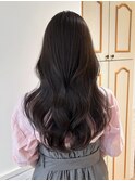 ショコラグレージュ上品さある韓国レイヤーカット【横浜】