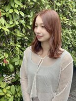 トンネルヘアー(Tunnel hair)&nbsp;アプリコットオレンジ