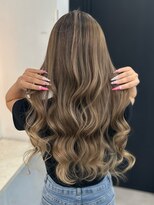 ラピス 福岡天神店(Lapis) ミルクティーベージュバレイヤージュ