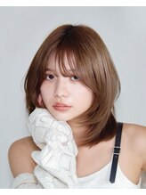 【韓国人気NO.1】カット＋ハイブライトカラー＋前処理プレックスTr￥7900