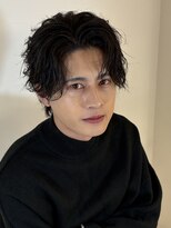 アコロン(acoron.)&nbsp;フェザーパーマ×センターパート