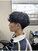 緩めプードルパーマ〔京都美容室/伏見桃山/メンズ〕