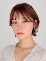 アンドレイ 表参道(andrey)&nbsp;着物ヘア/ダークアッシュ/ミディアムレイヤーカット/表参道